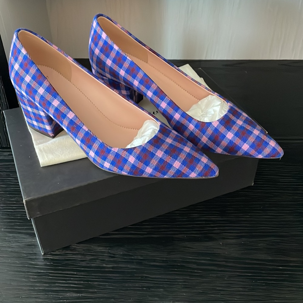 NWT J. Crew Laney Block Heels - Picture 2 of 9